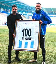 Erzurumspor’da 100 bereketi