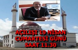 Erzurum'un en büyük camisi ibadete açılıyor...