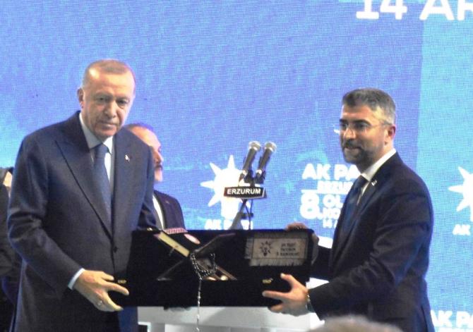 Cumhurbaşkanı Erdoğan’dan Erzurum’a önemli müjdeler