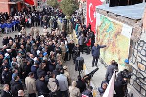 Allahuekber Şehitleri Erzurum'da anıldı