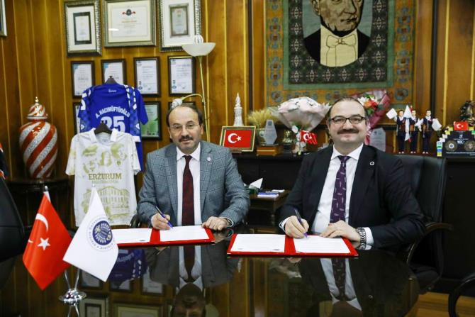 Atatürk Üniversitesi ve Erzurum Teknik Üniversitesinden modern tarım için iş birliği