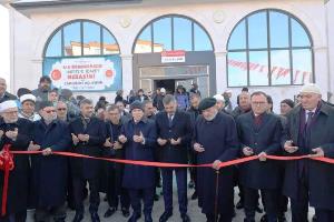 Hayırsever İş Adamı Musa Şimşek'in yaptırdığı Hz. Ali Camii dualarla ibadete açıldı..