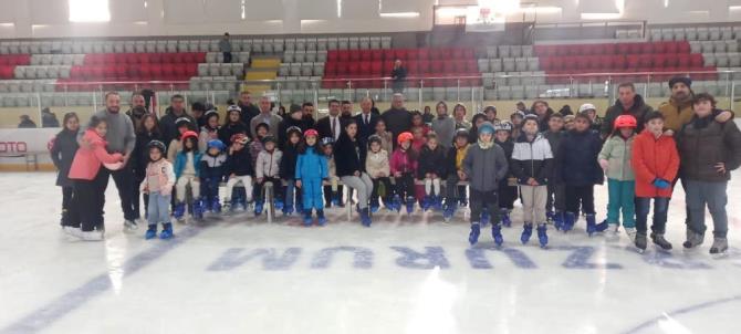 Erzurum GSİM’den karne hediyesi