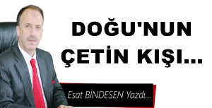 Gazeteci Yazar Esat Bindesen'in kaleminden: 'Doğu’nun Çetin Kışı …'