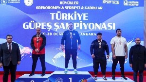 ETÜ’lü milli güreşçi Türkiye Güreş Şampiyonası’ndan gümüş madalya ile döndü