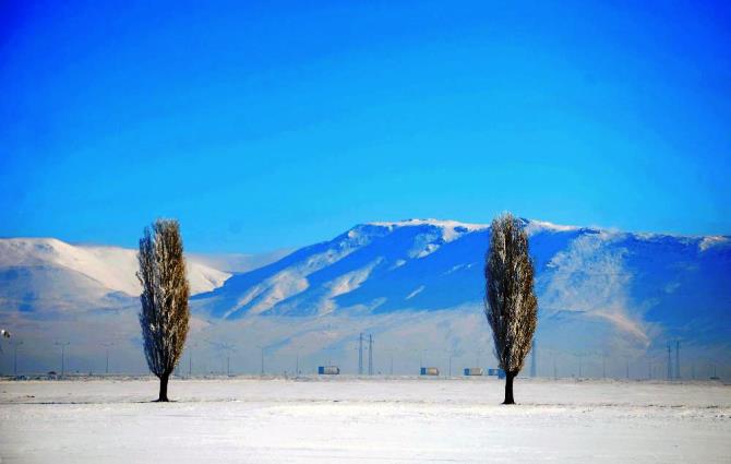 Erzurum’da zemheri soğuklar