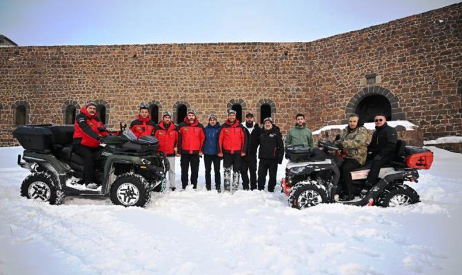 Erzurum'da kış ve turizm başkenti coşkusu