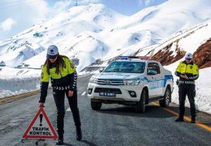 Erzurum’da kent merkezinde bir ayda 90 kaza