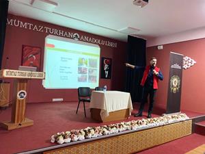 Lise öğrencilerine bilgilendirme semineri