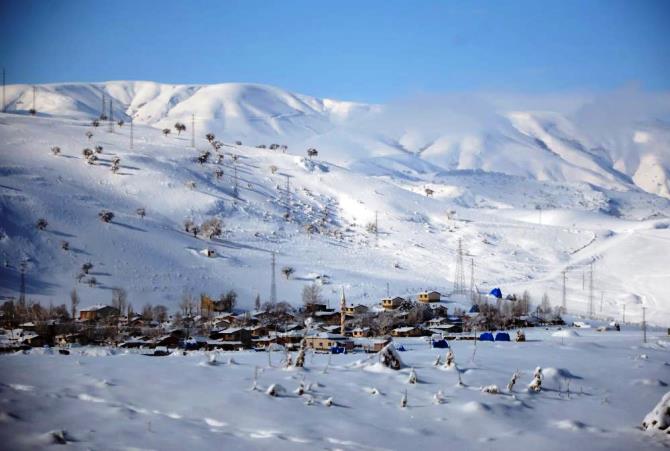 Erzurum için buzlanma, don ve çığ uyarısı