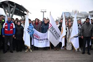 Erzurum’da Üniversiteler Arası Kış Sporları Oyunları başladı