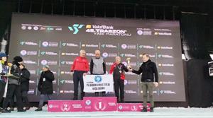 Trabzon yarı maratonunda koştular