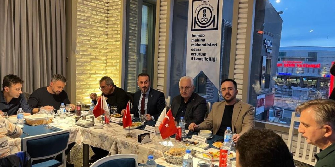 Makine mühendisleri iftarda buluştu