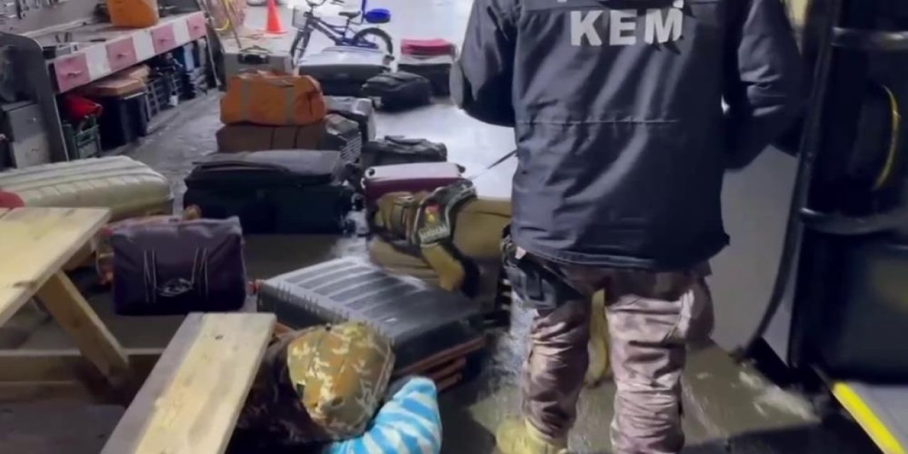 Erzurum'da polisten uyuşturucu operasyonu