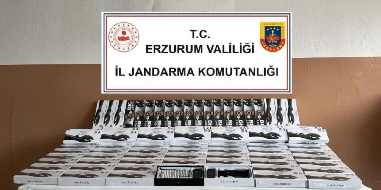 Jandarmadan akıllı saat operasyonu