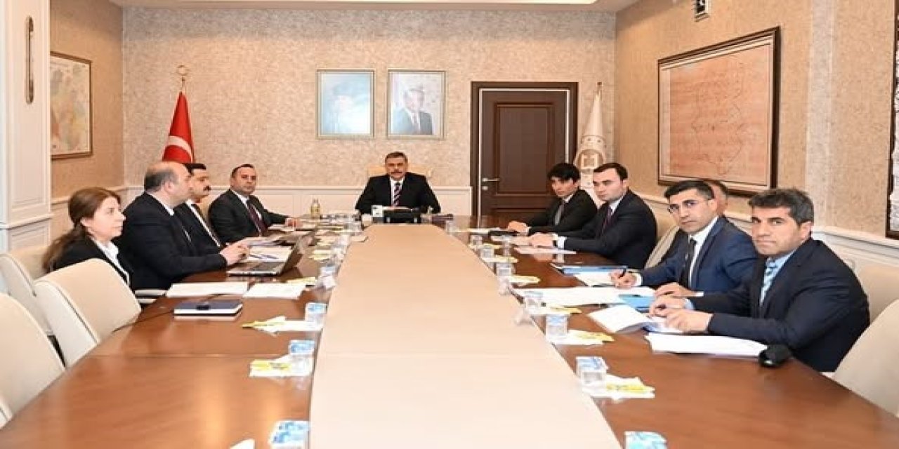 İlçe vakıfları performans karnesi toplantısı yapıldı