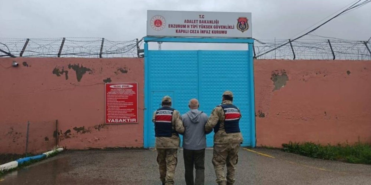 Yakalaması olan şahıs cezaevine teslim edildi
