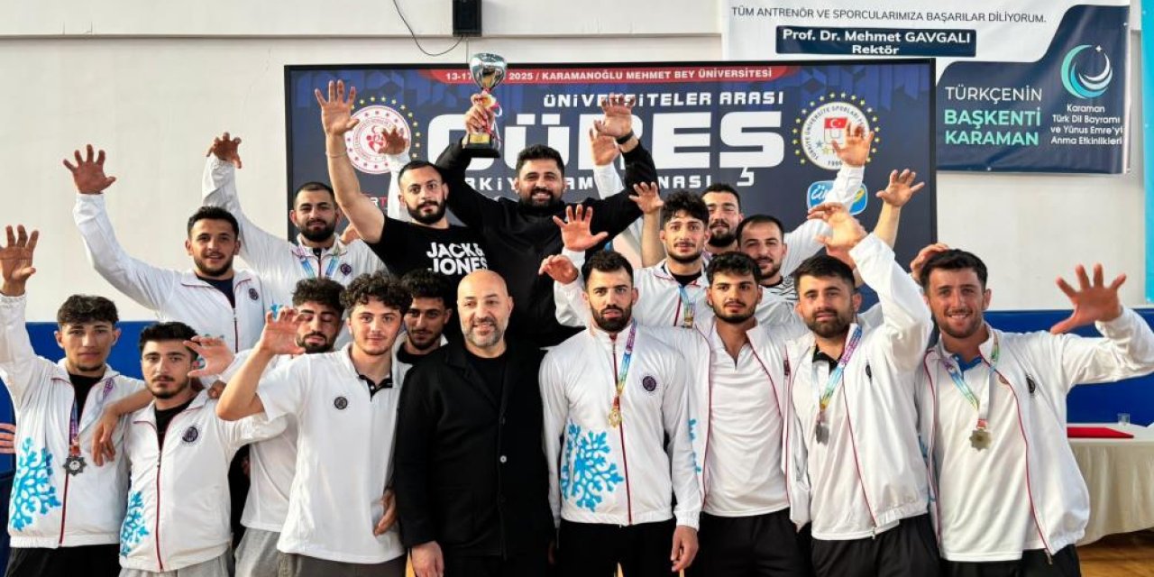 Serbest Stil A Klasmanda Türkiye Şampiyonu oldu