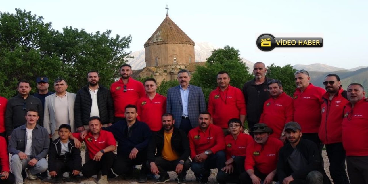 Erzurumlu offroadçular "Terörsüz Türkiye" sloganıyla yollara çıktı