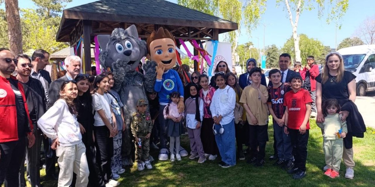 Erzurum’da aile festivali renkli görüntülere sahne oldu