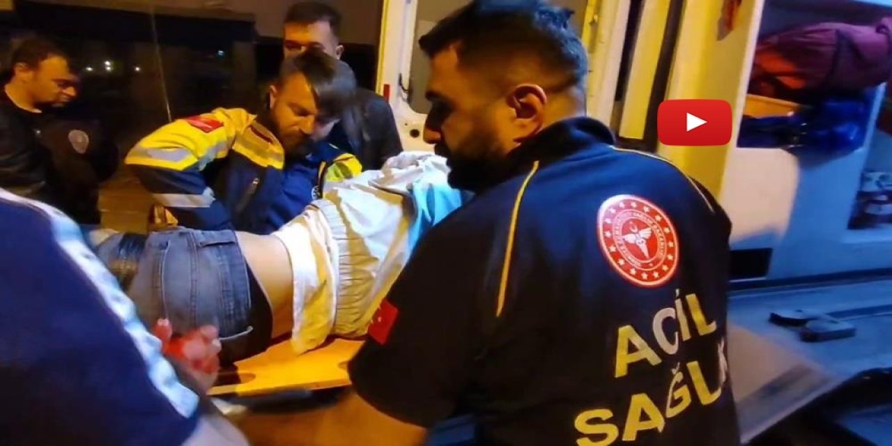 Palandöken'de bıçaklı kavga: 1 yaralı
