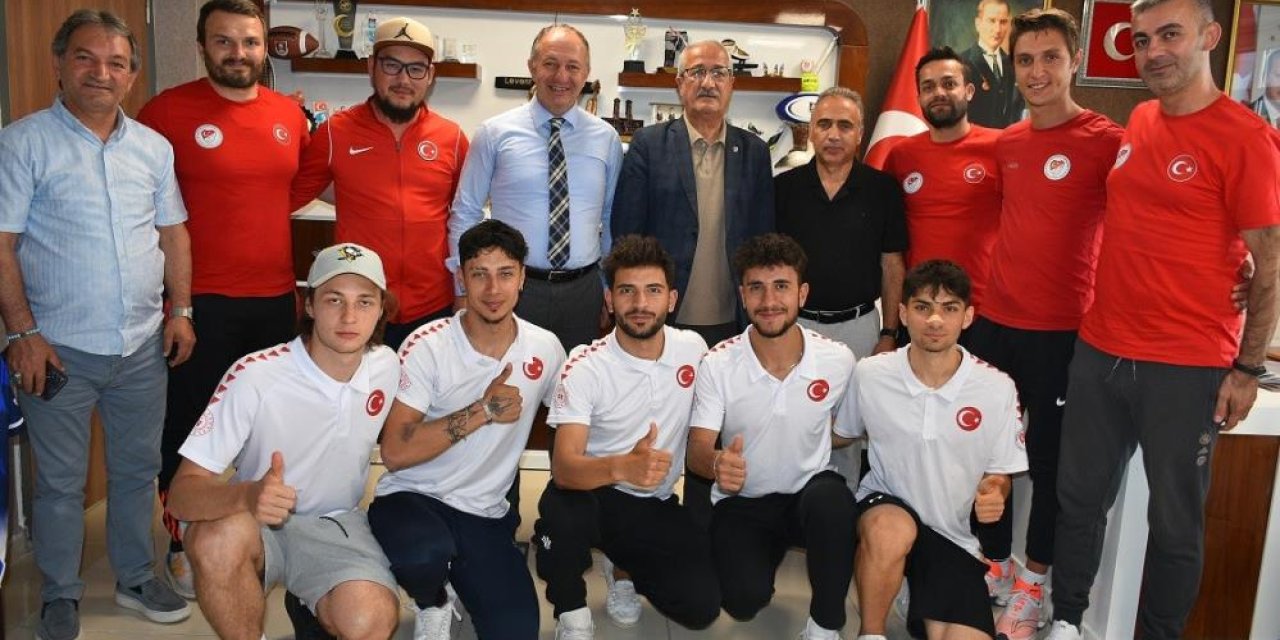 Erzurum GSİM Short Track olimpik milli takımını ağırladı