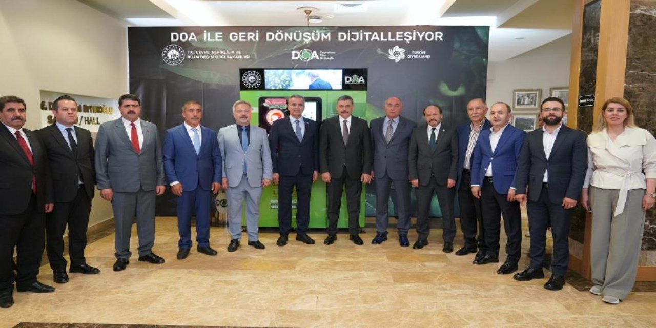Erzurum'da Türkiye’nin en kapsamlı çevre projesi için koordinasyon toplantısı yapıldı