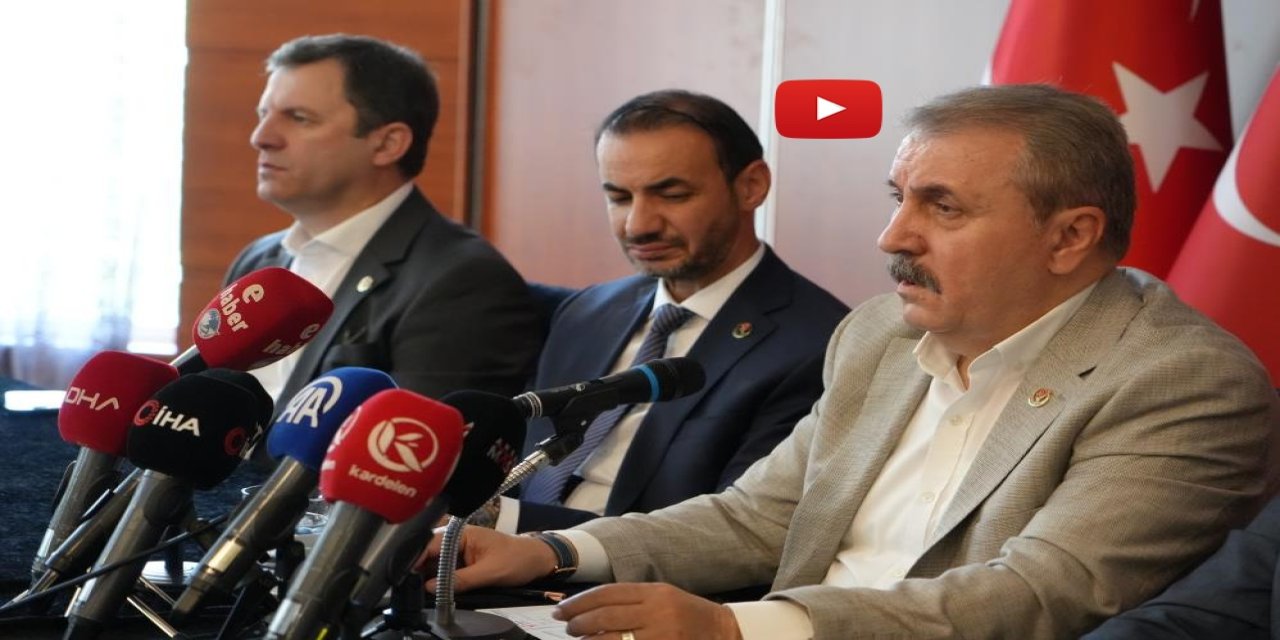 Destici Erzurum'da açıkladı: '2027'nin Kasım'dan önce seçim olmaz'