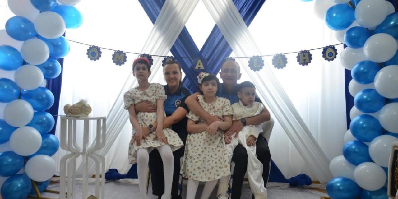 Erzurum polisinden yürek ısıtan davranış