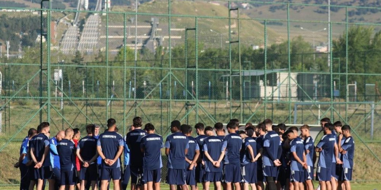 Erzurumspor’da 3. Etap kampı başladı