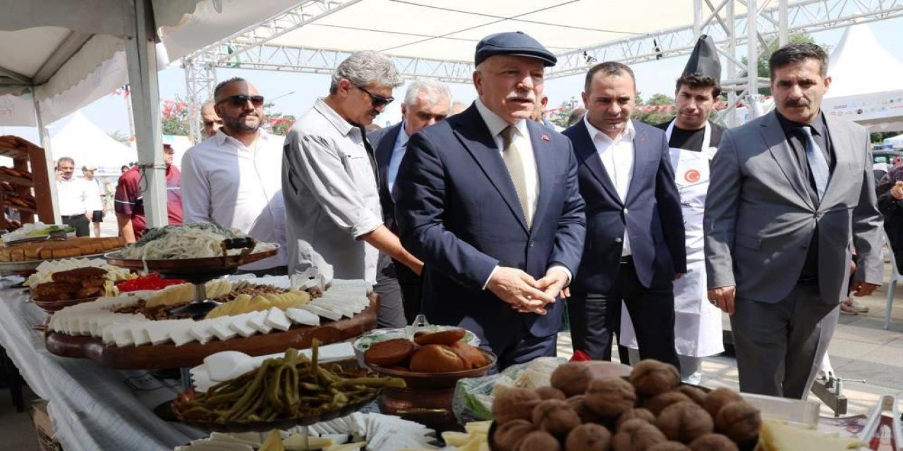 Kahvaltı festivali yoğun ilgi gördü