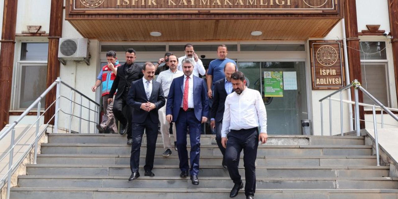 Bakan Yardımcısı Tarıkdaroğlu’ndan İspir’e sosyal hizmet odaklı ziyaret