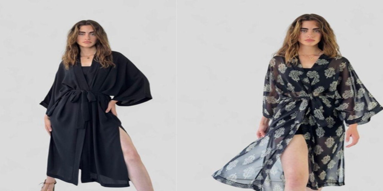 Yaz Kombinlerinde Şıklığıyla Öne Çıkan Kimono Modelleri