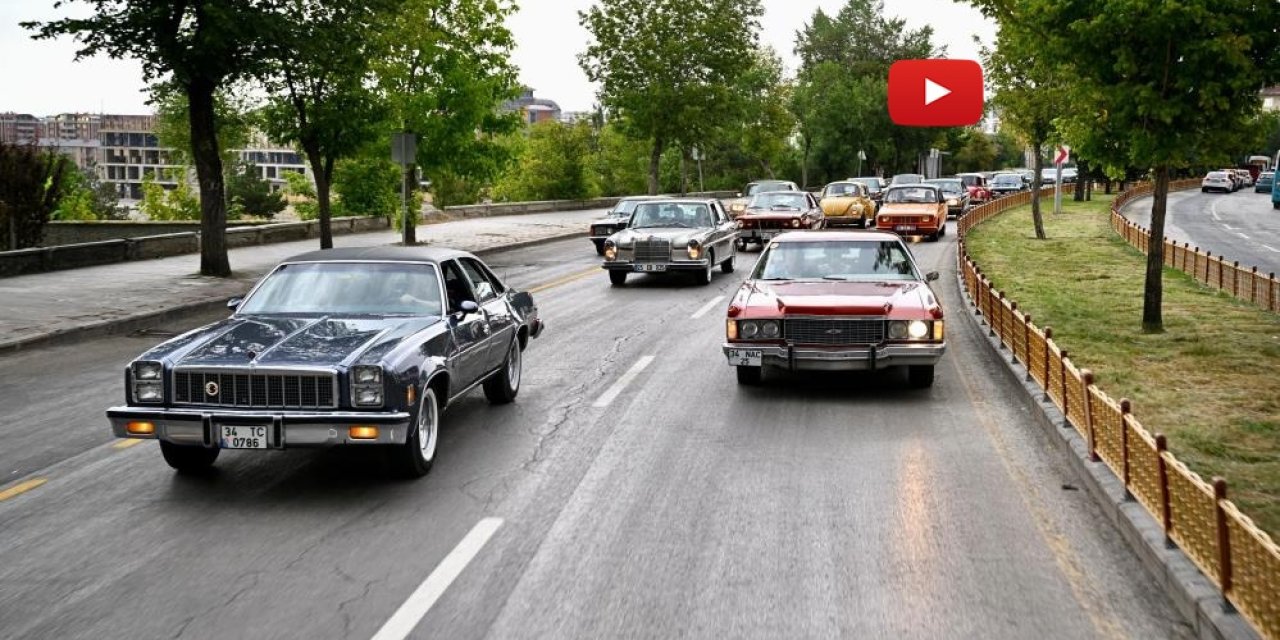 Klasik otomobiller Erzurum'da görücüye çıktı