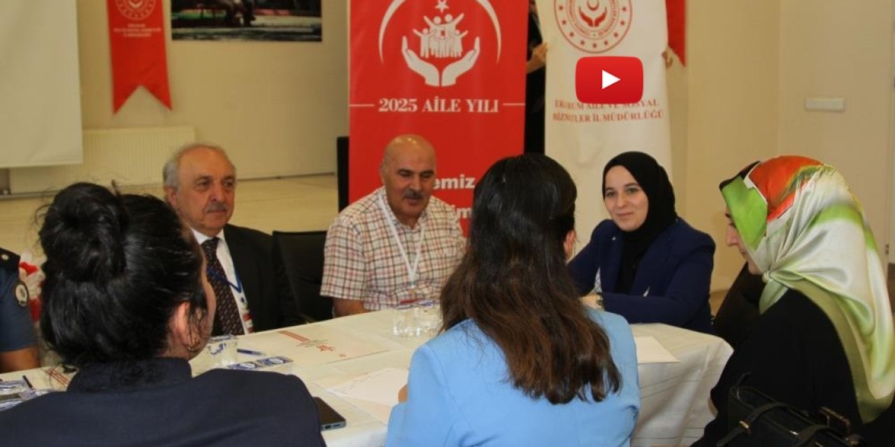 Erzurum’da yaşlı il çalıştayı düzenlendi