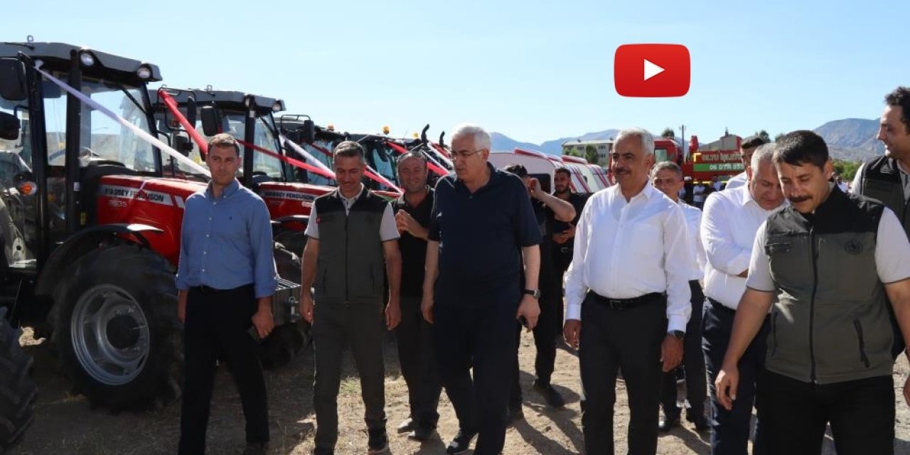 Orman köylülerine ekipman desteği