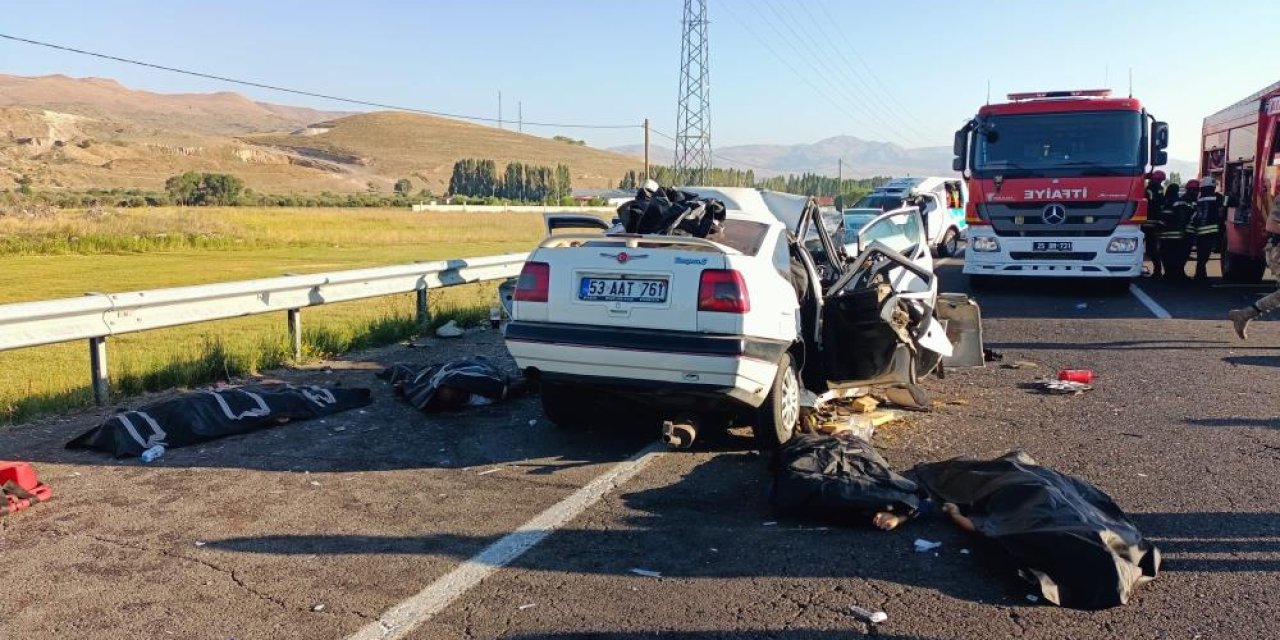 Erzurum’daki feci kazada vefat edenlerin kimlikleri belli oldu