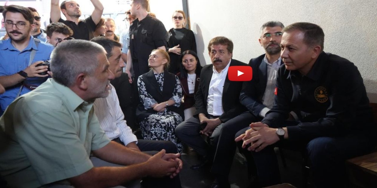Bakan Yerlikaya Erzurum'da esnafı ziyaret etti
