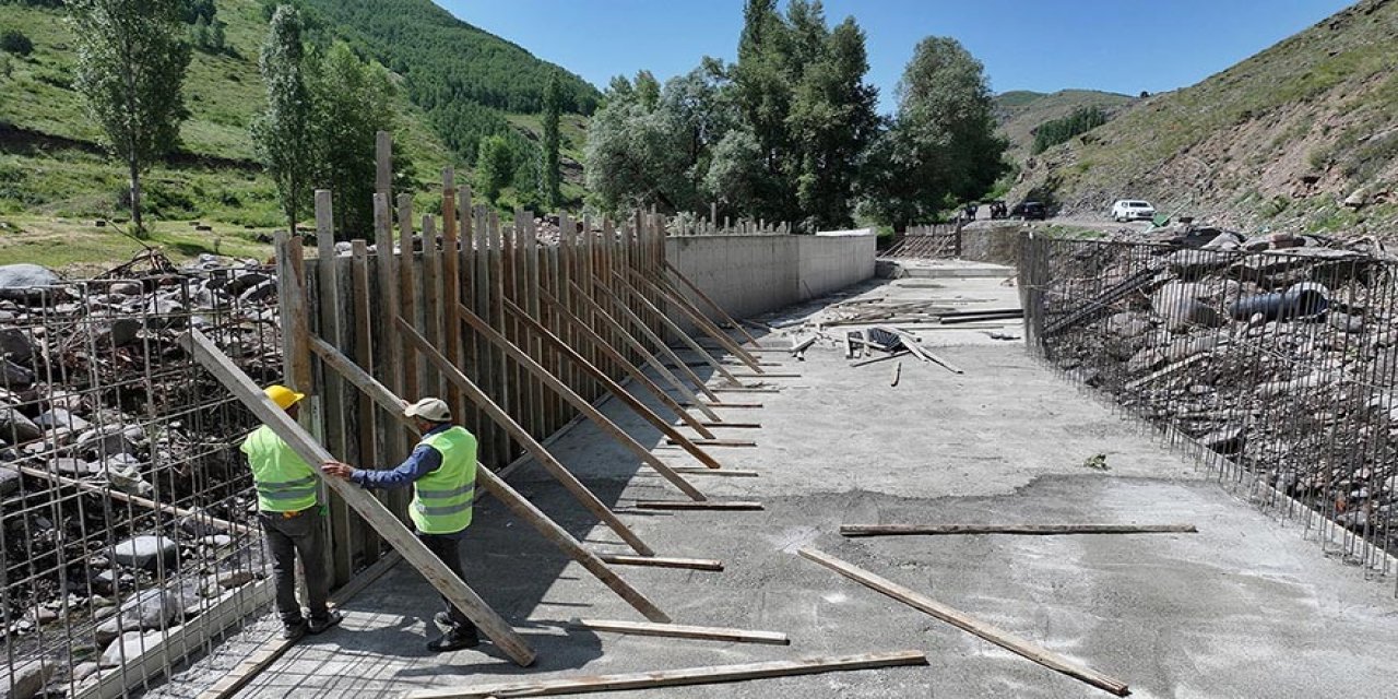 DSİ’den Erzurum’a hayat veren yatırımlar: Taşkınlara karşı güvence