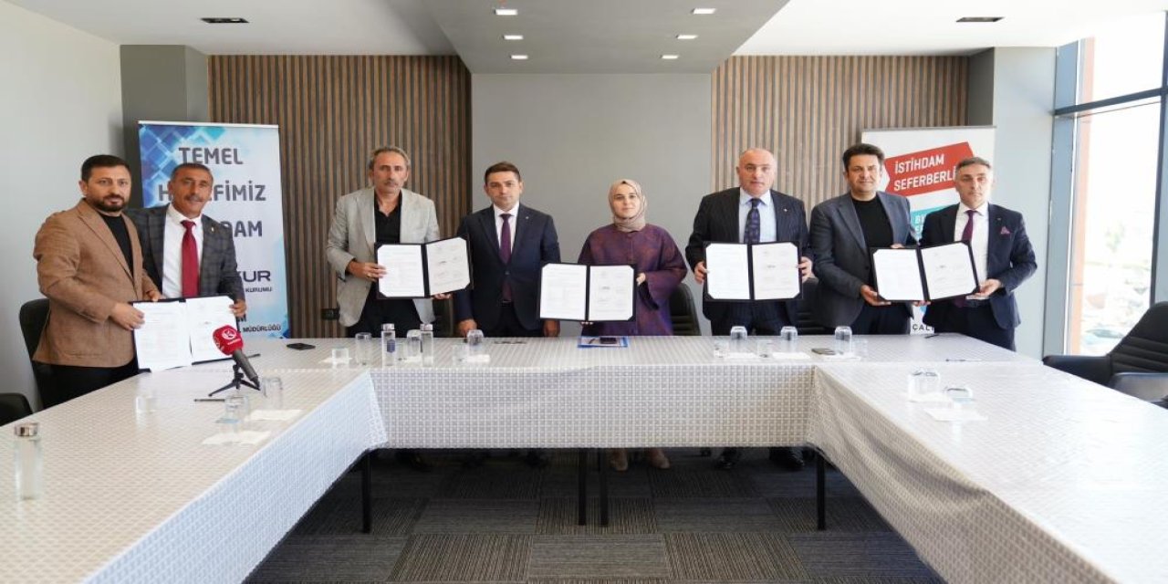 Erzurum’da istihdam garantili eğitim protokolü