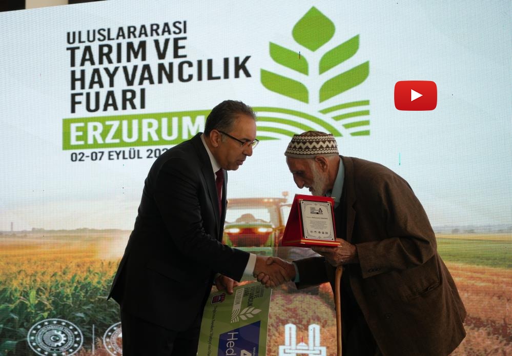 Erzurum'da "Uluslararası Tarım ve Hayvancılık Fuarı" kapılarını açtı