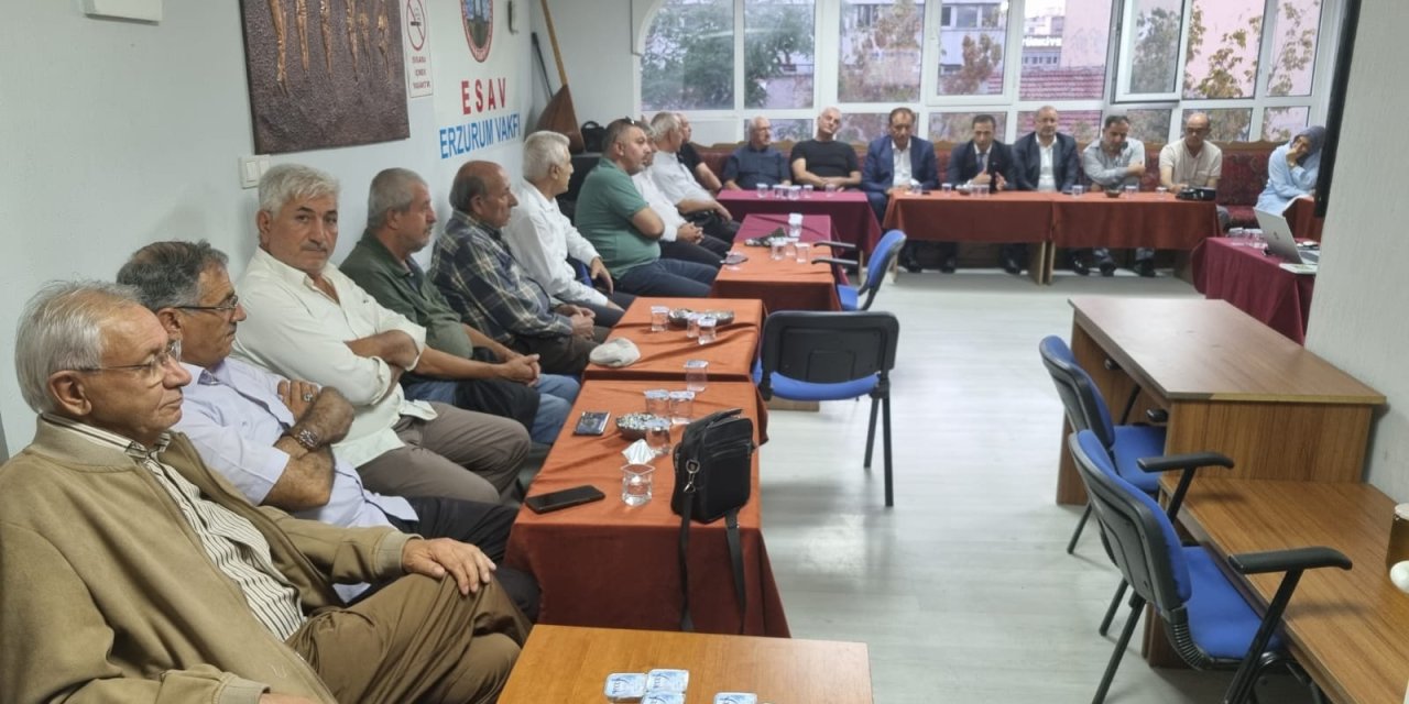 ESAV'DA  YEREL KALKINMA VE BÖLGESEL TEŞVİK  BİLGİLENDİRME TOPLANTISI
