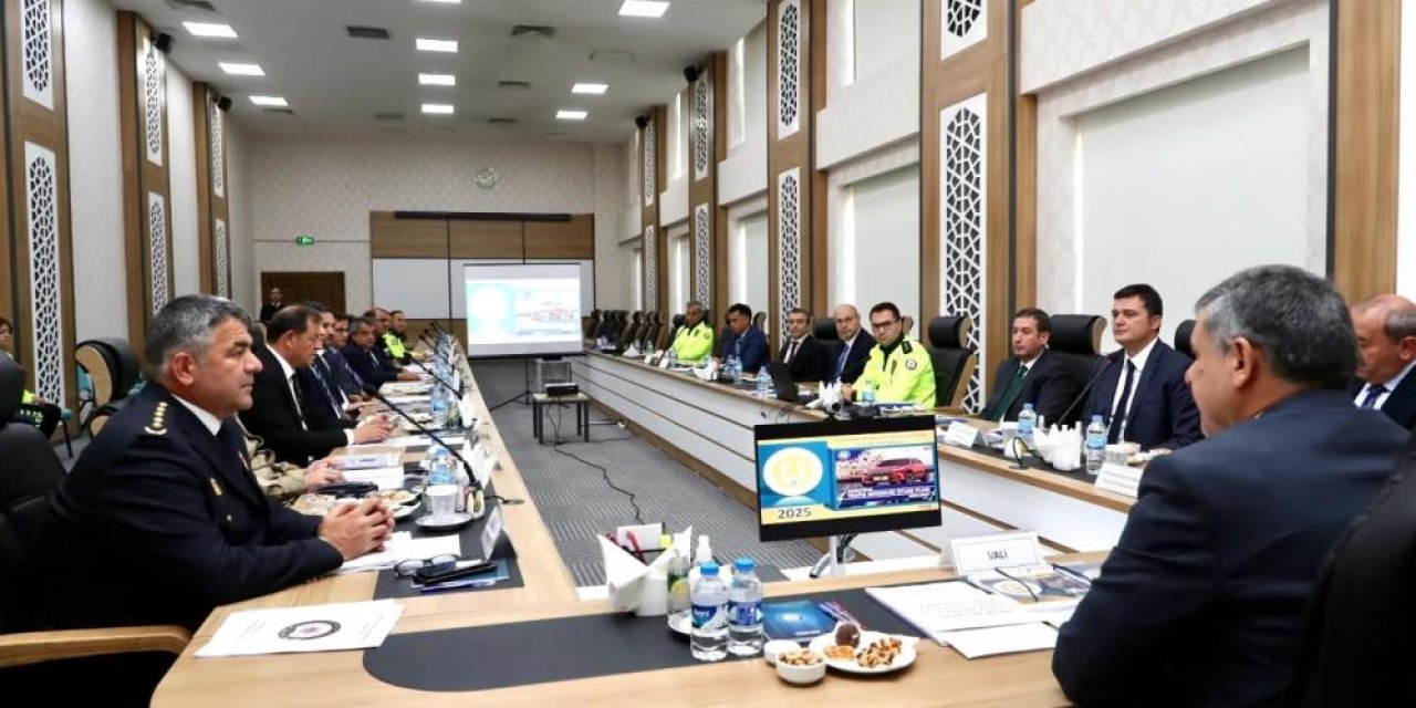 Vali Çiftçi başkanlığında yapıldı