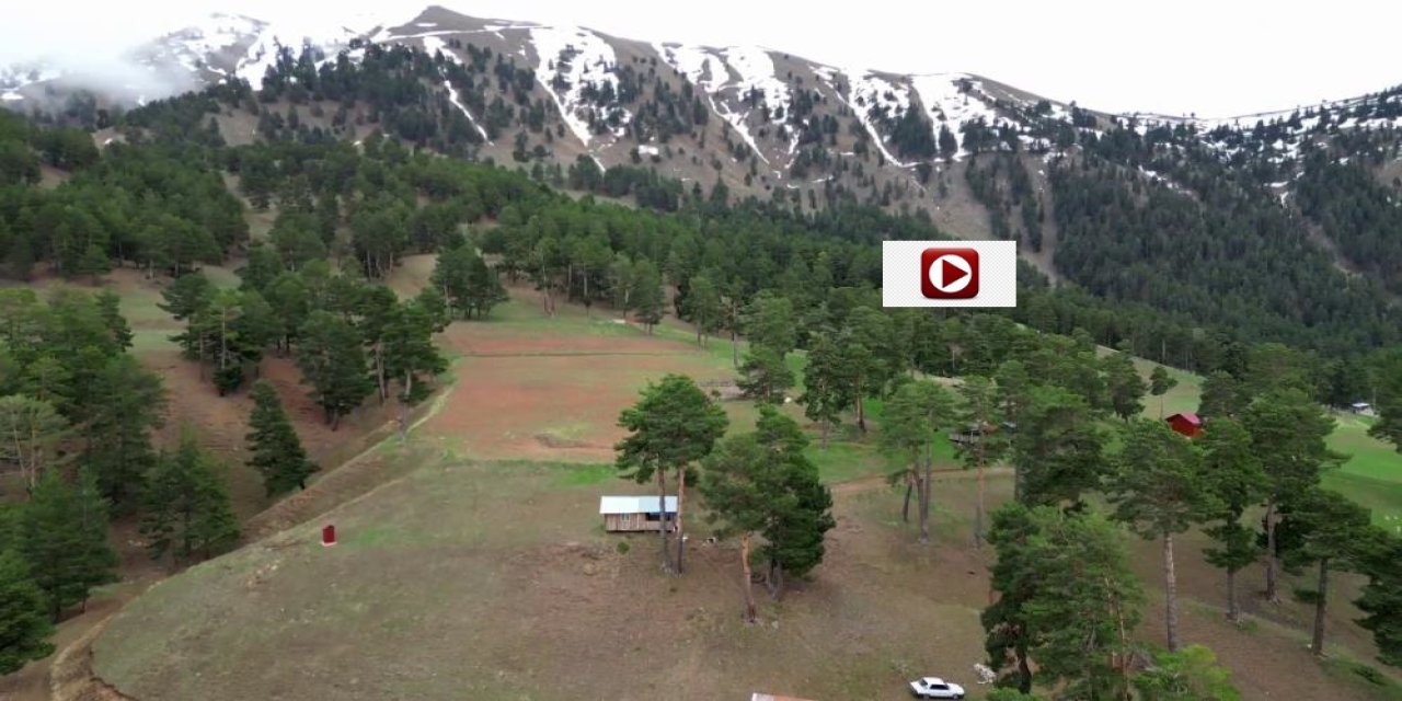 Yaylalara erken kar sürprizi