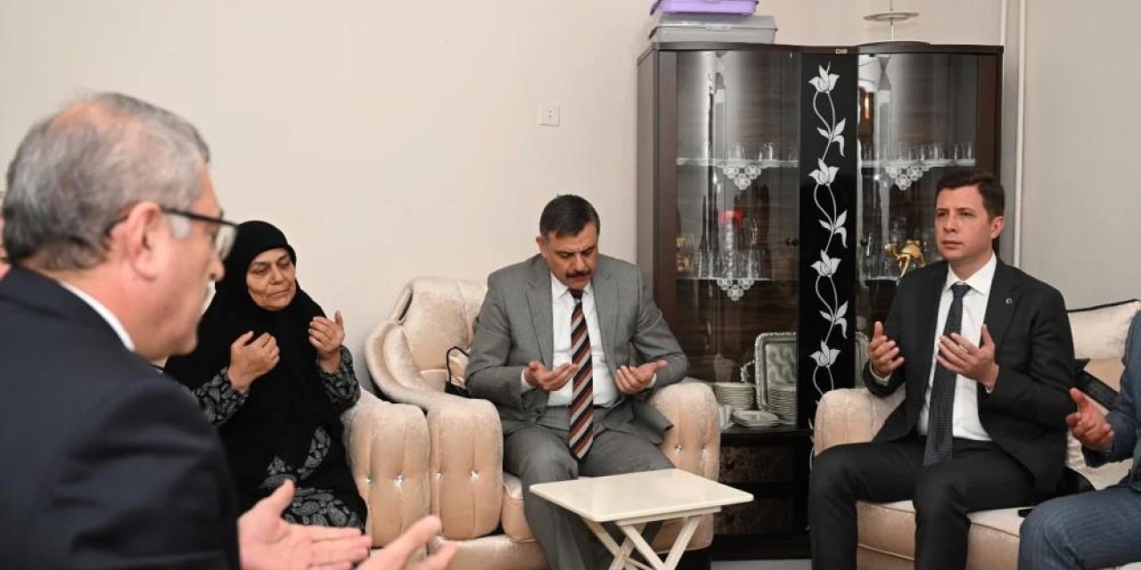 Şehit annesine vefa