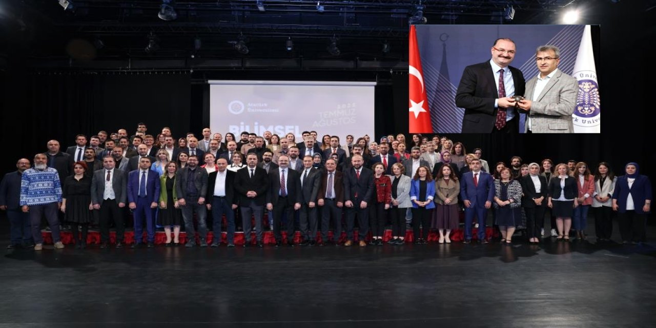 Temmuz-Ağustos Ayları Bilimsel Teşvik töreni düzenlendi