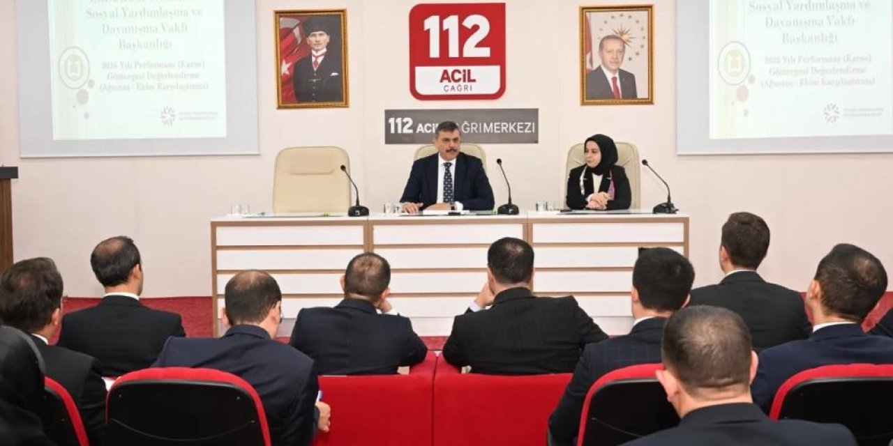 Vakıfların çalışmaları masaya yatırıldı