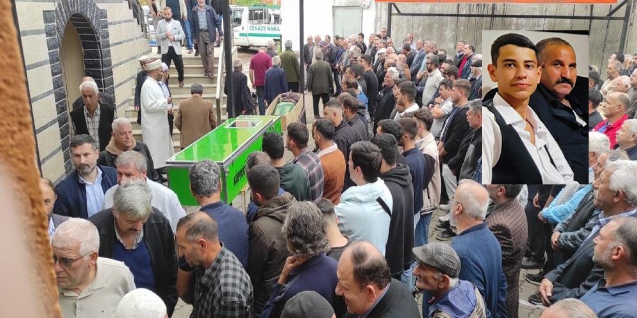 Babasının kaza kurşununa hedef olan oğul toprağa verildi