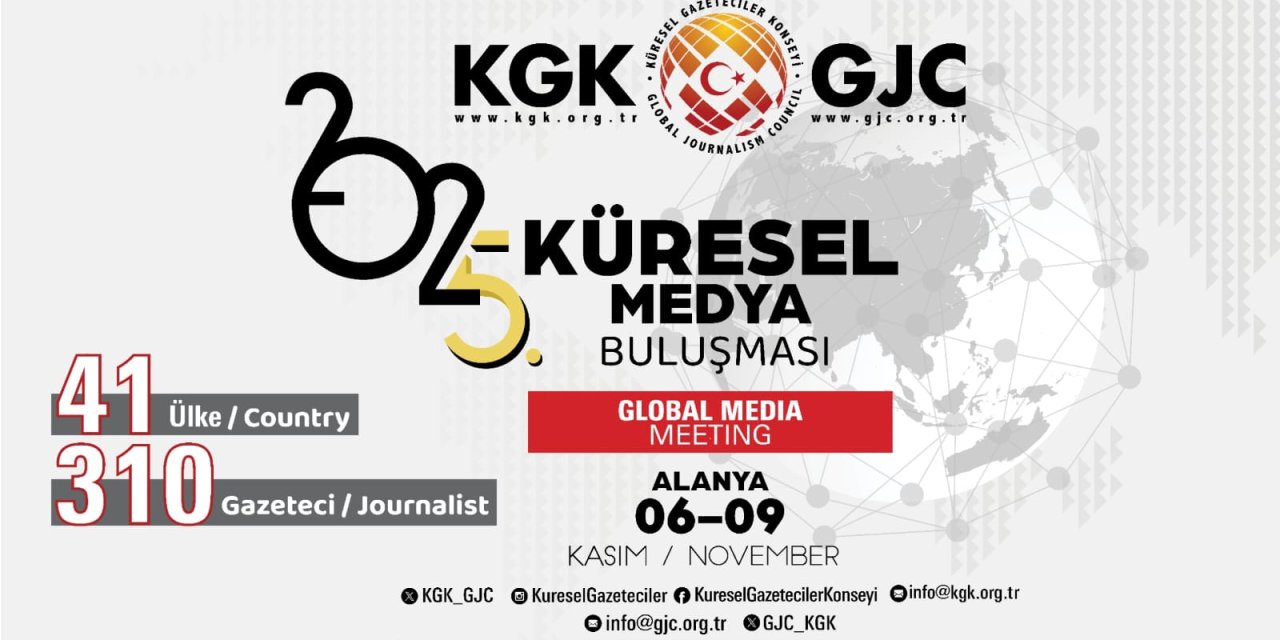 KGK “5. Küresel Medya Buluşması” Alanya’da başlıyor