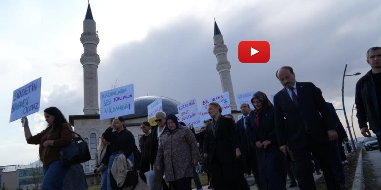 ETÜ’de, Kadına yönelik şiddete karşı farkındalık yürüyüşü